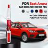 Ремонтный маркер для краски автомобиля для SEAT Arona 2017-2025, аксессуары для ремонта царапин на краске, оранжевый, синий, белый, серебристый, серый, зеленый, черный