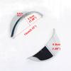 Motorbike Rainproof Headlamp Cover for Benelli Vespa Triumph Chrome Metal Motorcycle Headlight Visor Universal Scooter