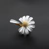 Small Daisy Flower Stud Earrings for Women Girls Sweet Statement Asymmetrical Earring Party Jewelry Gifts AVE