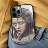 Not Today Got Arya Soft Phone Case for iPhone 17 Air 16e Pro max 15 Pro 13 14 Plus 11 12 MagSafe Magnetic Coque