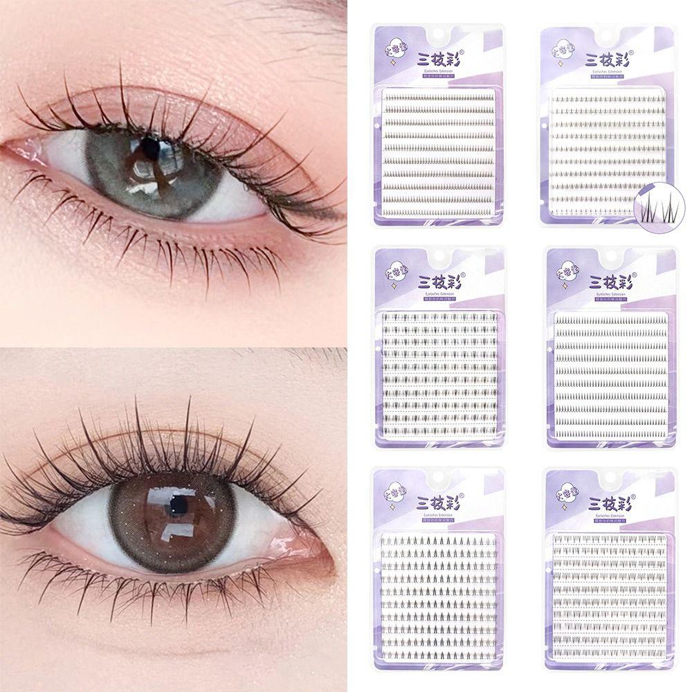 6mm Bottom Lash Clusters DIY Lash Extension Manga Bottom Cluster Lashes Lower Individual Lashes