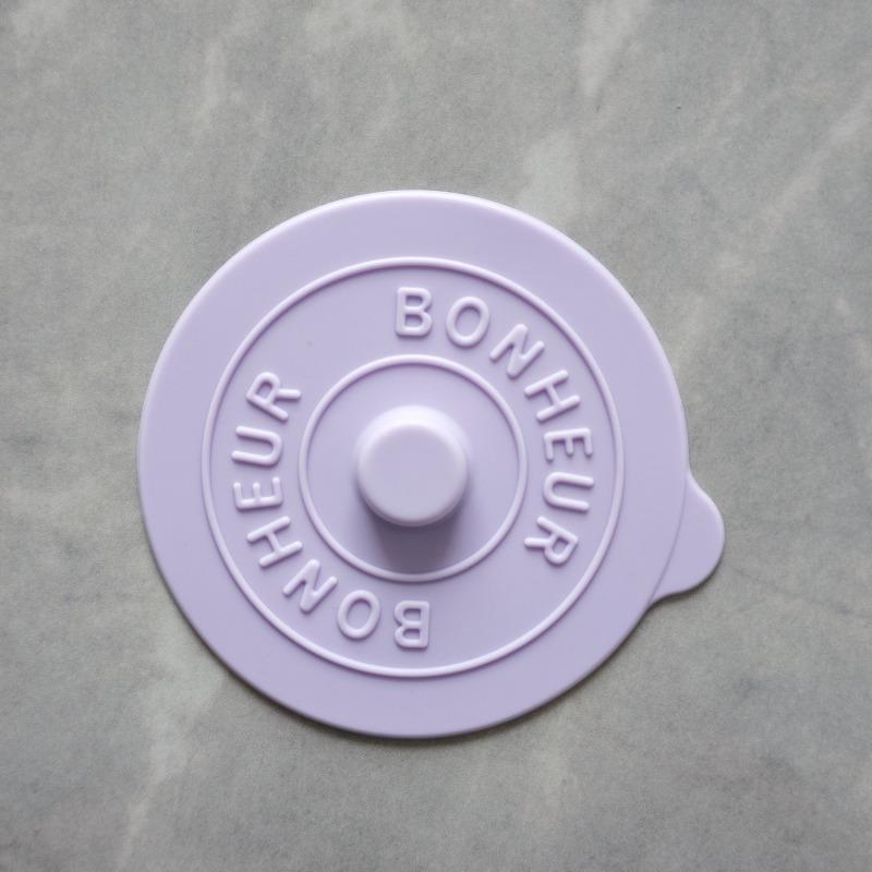 Silicone Cup Lid Creative Simple Color Dustproof Water Cup Lid Mark Ceramic Tea Practical Home Water Cup Lid