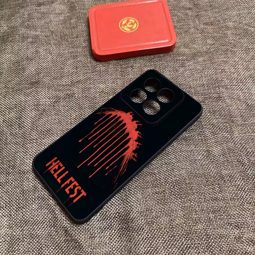 Чехол для телефона Hellfest Music Силиконовый чехол для Xiaomi POCO X5 X5PRO 5G Мягкий чехол Poco X5 Pro 5G