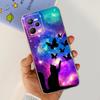 Чехол для Realme C35 RMX3511 Стильный окрашенный чехол Прозрачный силиконовый Мягкий тонкий чехол для телефона Для Realme C35 C 35 RealmeC35 Fundas Shell
