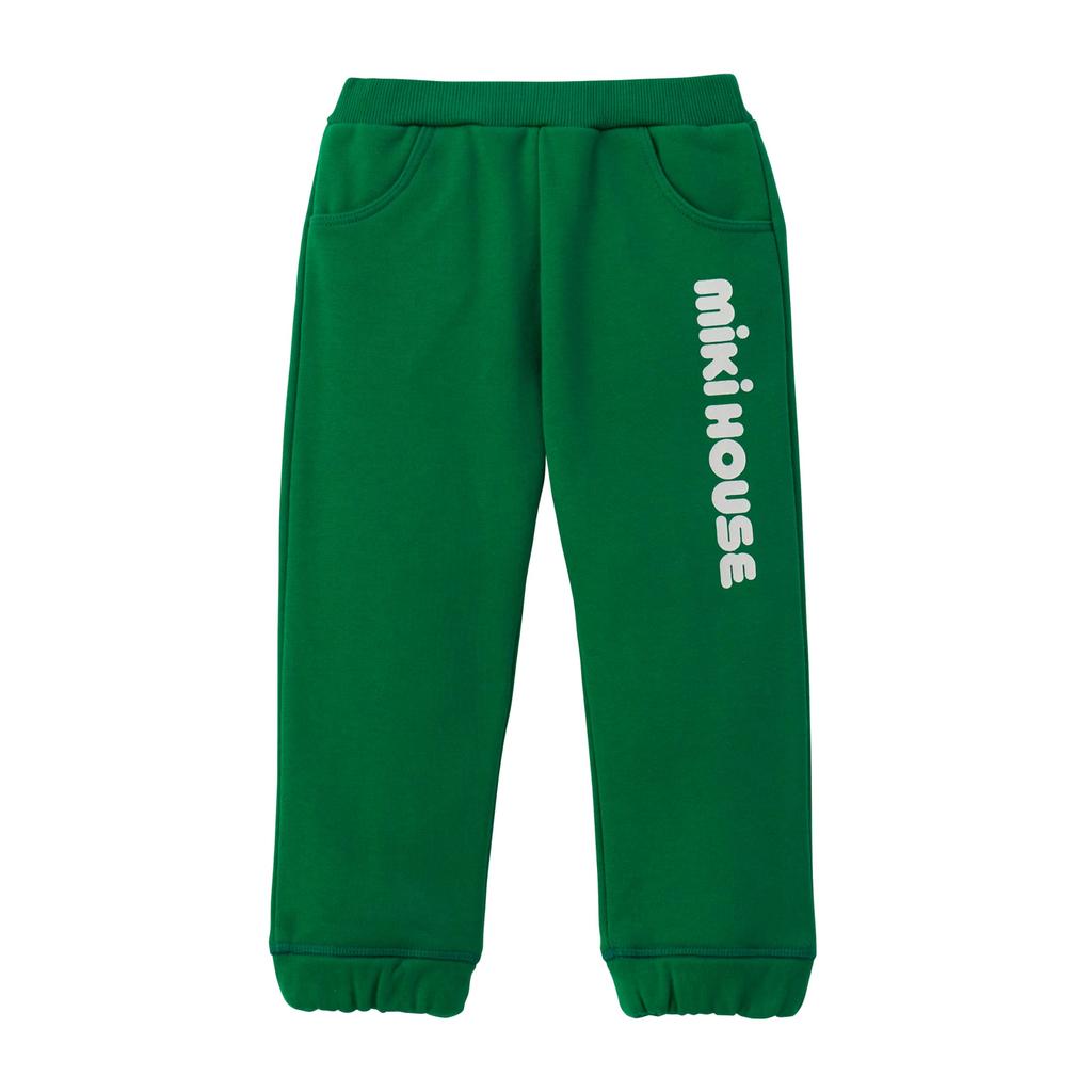 MIKIHOUSE Web Limited Logo Pants for Baby & Kids Boys Girls 130cm Green 10-3219-680