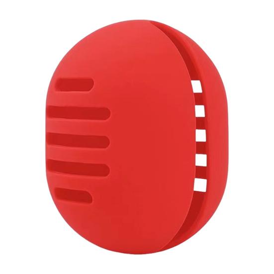 Держатель для спонжа для макияжа, двухсторонний дышащий силиконовый держатель для блендера для макияжа, органайзер для хранения пуховки, дорожный футляр