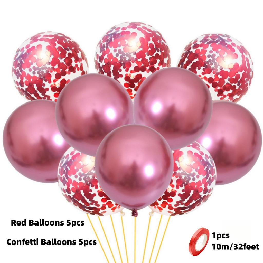10 шт., латексные шары Globos с конфетти, свадебные украшения, детский душ, декор для дня рождения, прозрачные воздушные шары на день Святого Валентина
