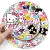 50 Милых Мультяшных Наклеек Sanrio: Гука, Помпомпурин, Куроми для украшения чехлов телефонов, Маленькие стикеры-моти