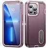 Heavy Armor Shockproof Defend Case For iPhone 13 Pro Max 12 14 Pro Max 11 6 7 8 14 Plus SE 2022 X Xs XR Metal Bracket Back Cover