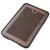 GOWKE Natural Bamboo Tea Tray with 'Fu' Design
