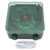 Record Player Style Speaker Wireless Vintage Speaker Small BT Speaker with Ambient Light Time