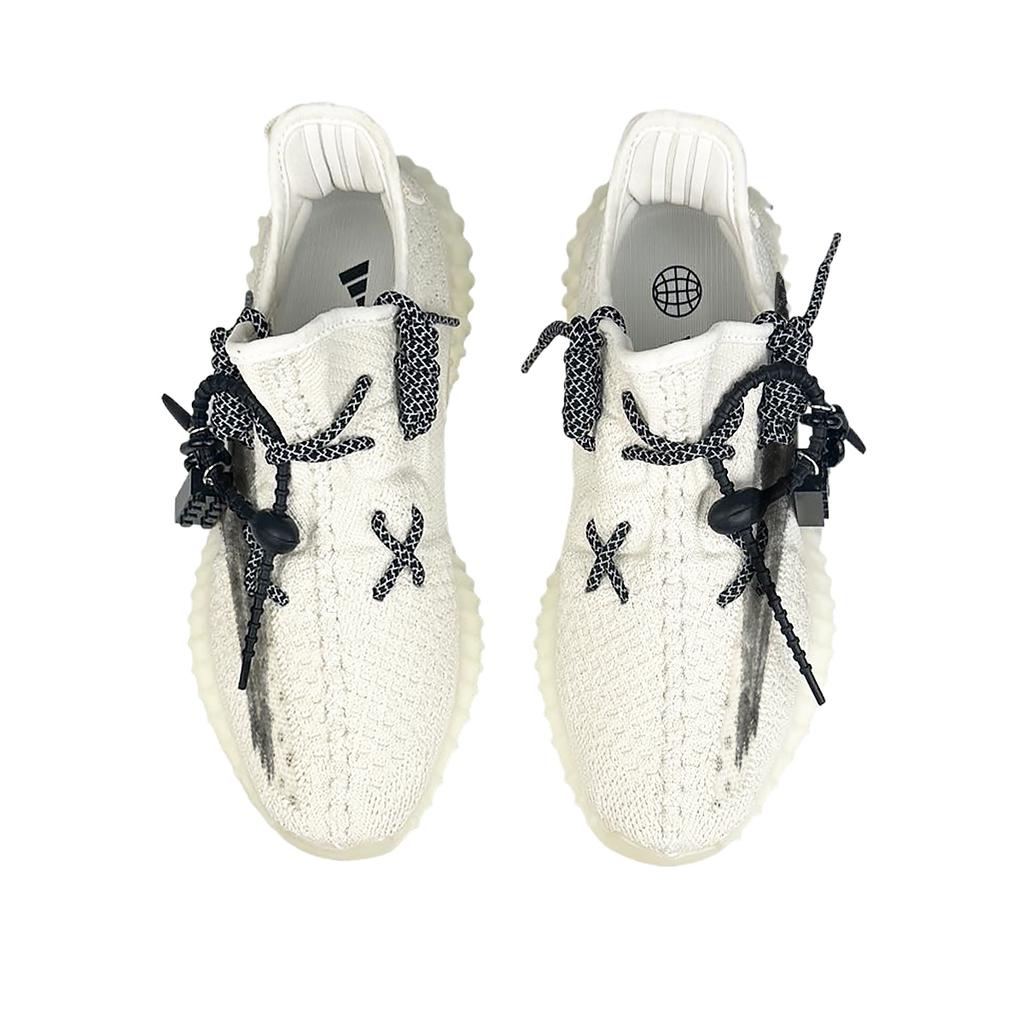 adidas Оригинальные Yeezy Boost 350 V2 Низкие Повседневные Кроссовки Унисекс Черно-Белые HQ6316(Команда373-)