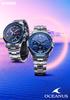 Часы Oceanus в цвете Manta Bluetooth, оснащенные радиоприемником Solar Silver [Casio] [Сделано в Японии] OCW-S5000F-2AJF Мужские