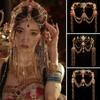 Princess Style Dunhuang Hanfu Forehead Tassel Ornament - Ancient Costume Hair Accessories