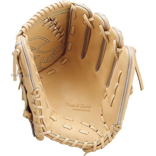 ZETT Pro Status Baseball High School Baseball Limited Adult ZETT Glove, Hard-Type, Compatible, Pitcher's Glove, Edition, Size, BPROG611SG,