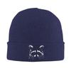 Cute Raccoon Bonnet Hats Panda Beanie Hats Design Knitting Hat Autumn Fashion Unisex Women Kpop Warm Cap