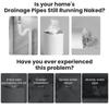 Large Displacement Anti-rat Cover PVC Drain Pipe Anti-odor Cover Rain Pipe Cap  Balcony