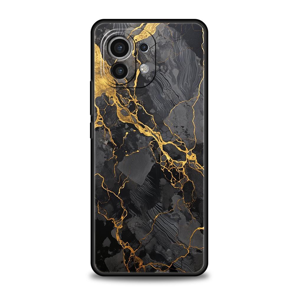 Акварельный Мраморный Чехол Для Телефона Для Xiaomi 15 14 13 12 Lite 14T 13T 12T Pro Poco X7 X6 X5 X4 X3 NFC F7 Ultra F6 Pro Мягкий Чехол