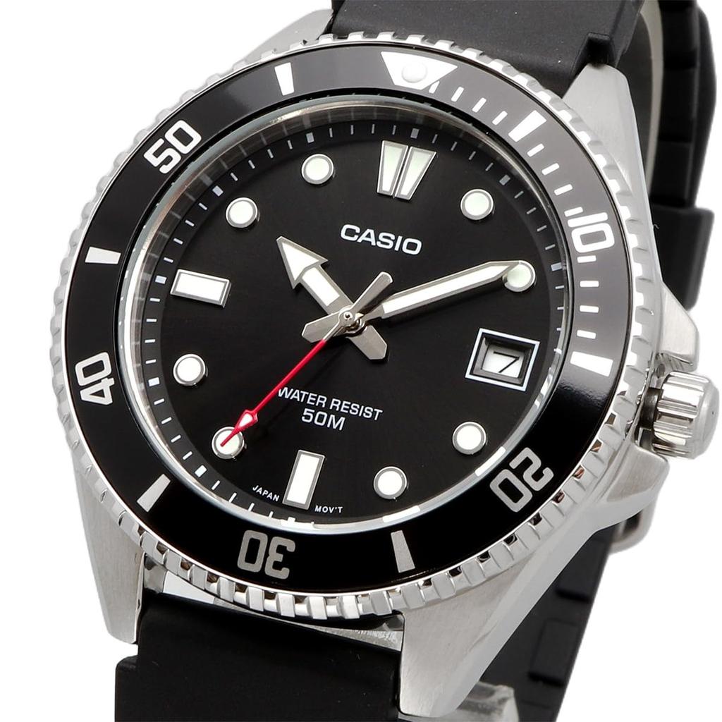CASIO Standard Analog Watch Boys Girls Black Bezel Urethane Band Overseas Model [Casio] MDV-10-1A1V Women's [Item]