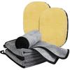 DU Life Car Wash 5 Car Wash 2 Microfiber 3 Piece For Super Car Wash Large Car Wash Car Wash Car Wash Car Wash Shearling Mitts Glove Set, Pieces, Sleeves,