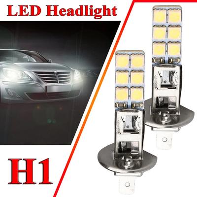 Автомобильная лампа H1 LED Высокомощная LED Противотуманная фара Дневной ходовой свет Лампочка 5050 6000K Сверхъяркая LED Автомобильная лампа Аксессуары