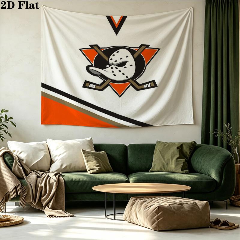 Mighty Ducks Printed Tapestry – Wall Hanging for Bedrooms, Dorms, and Home Decor