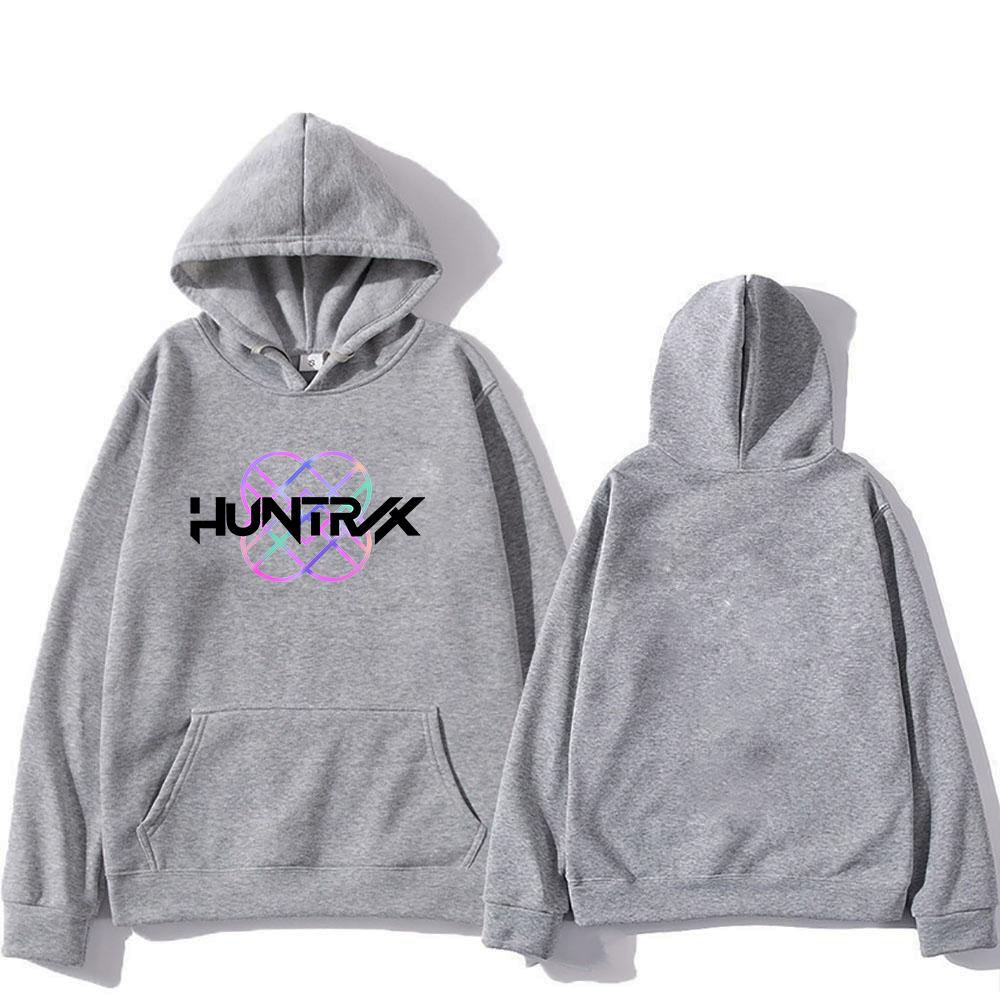 Худи Huntrix Girl 2025 Фильм Охотники на демонов Модные Худи для мужчин/женщин Харадзюку Зимняя одежда Пуловер Толстовка Винтаж