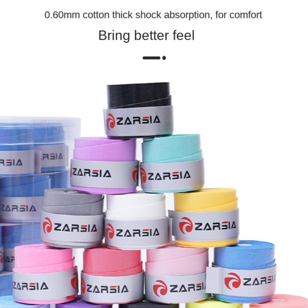 Shock Absorption Tennis Anti-Slip Sweatband Anti Slip Tennis Racket Overgrips  Beach Tennis