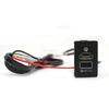 Автомобильное быстрое зарядное устройство TYPE-C PD USB-разъем для зарядки адаптер питания для Suzuki SX4 Swift Vitara New Alto Ciaz Splash