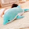 Large Plush Dolphin Toys Stuffed Sea Animal Cute Girls Dolls Soft Baby Sleeping Pillow Christmas Birthday Gift for Children