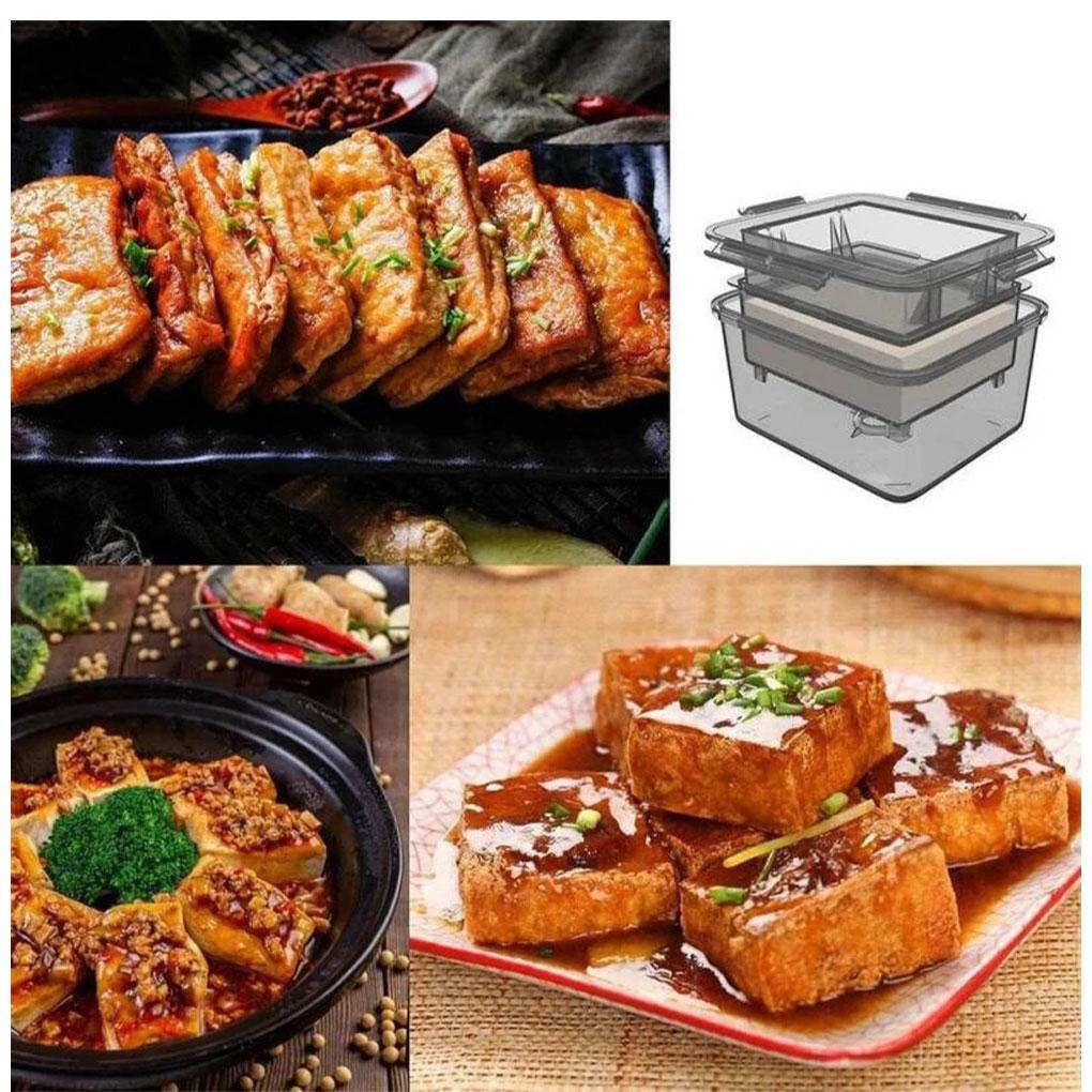 Пресс-машина для тофу, легкий гаджет для слива воды, бытовой пресс для соевого творога, профессиональный кухонный инструмент для приготовления пищи