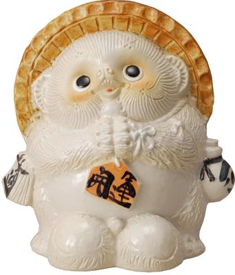 Фигурка Shigaraki ware Feng Shui request енот Ширина 21x Глубина Высота (белый) 15,5x22,5см 559-03