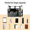 Walker Bag Walker Organizer Pouch Attachments Bags with Cup Holder Large Capacity Accessory Basket