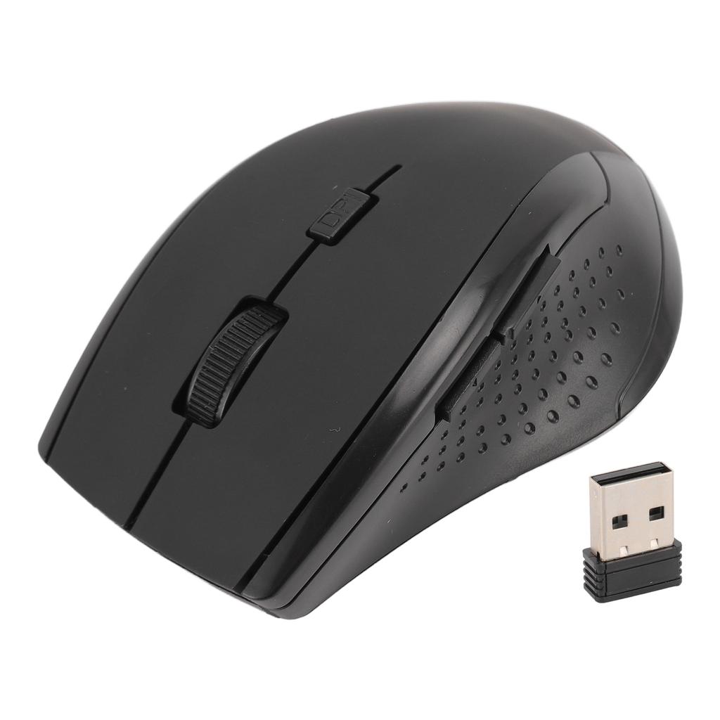 2.4G беспроводная мышь с USB-приемником, высокоточная компактная оптическая мышь для ноутбука