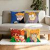Аниме Eddsworld наволочка с Мэттом, повседневный стиль, декоративная, подходит для домашнего декора, без наполнителя