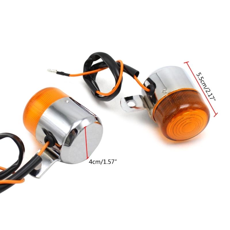 12V LED Turn Signal Kit Front Turn Signal Light Modified Amber Light LED Motorcycle Turn Signal Light