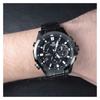 Casio Серия EDIFICE Простой деловой повседневный Отображение даты Спортивные Водонепроницаемые Солнечный кварцевый механизм Стальной ремешок Японские и EQB-510DC-1A