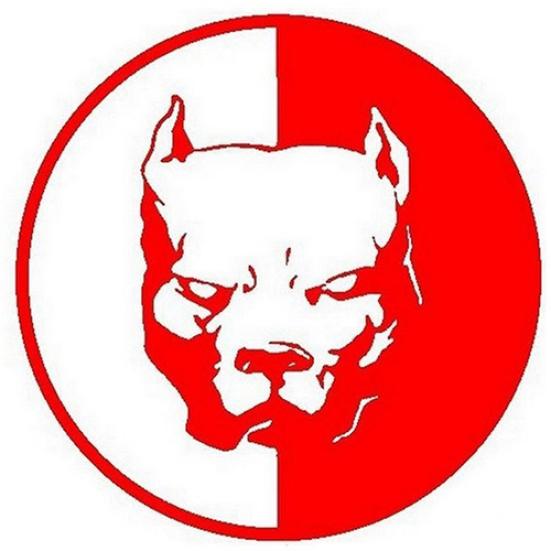 Крутая светоотражающая наклейка Pitbull, авто, собака, автомобиль, дверь, окно грузовика, предупреждающая наклейка