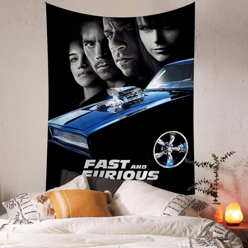 Movie Fast Furious Hanging Bohemian Tapestry Hanging Tarot Hippie Wall Rugs Dorm Japanese Tapestry