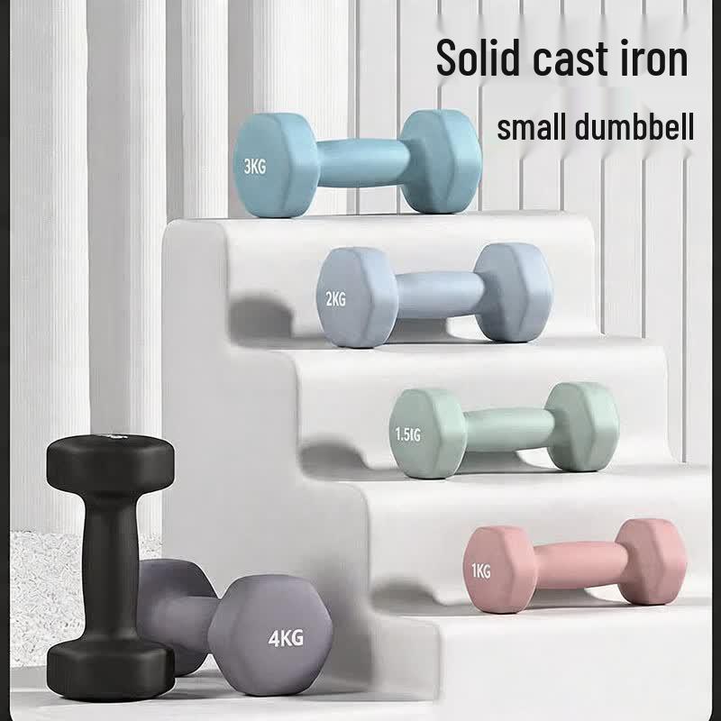 Yuejihou Dip-Coated Frosted Dumbbells