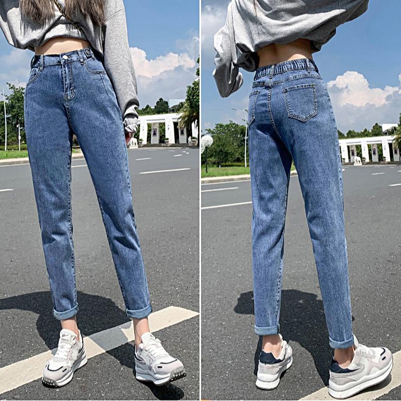 DIMANAF 2024 зимние женские джинсы брюки женские утолщенные теплые эластичные базовые брюки с высокой талией модные новые длинные синие брюки