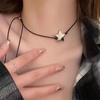 Y2K Регулируемая веревка звезда кулон колье колье пентаграмма ключичная цепочка женские украшения подарок на день рождения