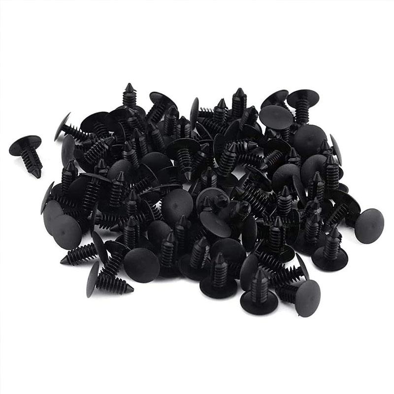 100 шт. автомобильные зажимы для крепления крыльев и бампера для GM # 1605396, 1595864; Крайслер 6030441; Форд 388577S, W705589-S300