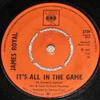 7inch Record JAMES ROYAL - It's All In The Game 2739 CBS 1967 UK Soul/Funk Used