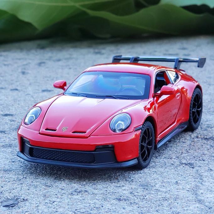 1:32 Porsche 911 GT3 суперкар, модель автомобиля из сплава, литье под давлением, металлическая игрушечная машина, звук и свет, детские игрушки для мальчиков, коллекционные подарки
