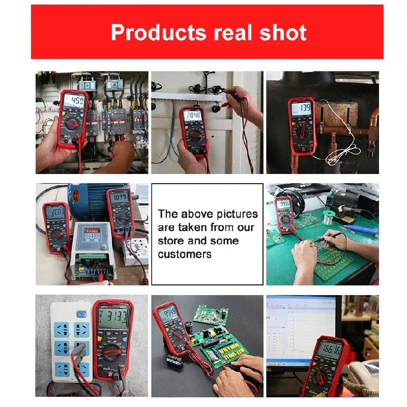 UNI T UT61B+ UT61E+ UT61D+ Smart Professional Digital Multimeter Tester Unit True RMS Auto Range 6000 Counts DC AC 1000V
