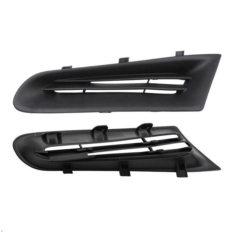 Решетка переднего бампера автомобиля для Renault Clio MK3 2005-2009 Решетка с открытым воздухозаборником для противотуманной фары Крышка фары