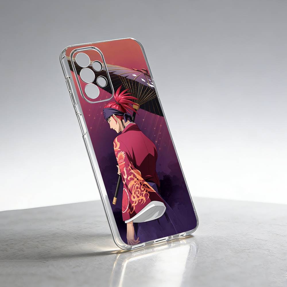 B-Bleachs K-Kurosaki-i Renji Phone Case Transparent Silicone Soft For Samsung S25,S24,S21,S22,S23,S30,Ultra,S20,Plus,Fe