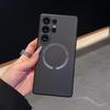 Применимо к Samsung S26Ultra Чехол-кубик Рубика для мобильного телефона Жидкий Магнитная присоска S25Ultra Матовый A57 Защитный чехол от падения