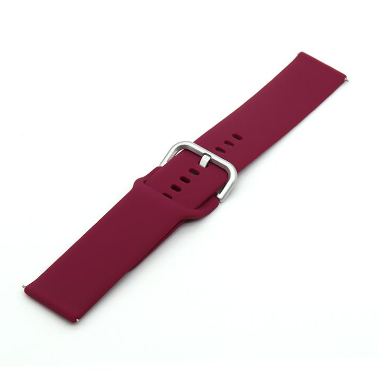 20mm 22mm Silicone strap for Samsung Galaxy Watch 4/3/Huawei watch 3/GT2/Amazfit Bip bracelet strap for Active 2 42mm 40mm band